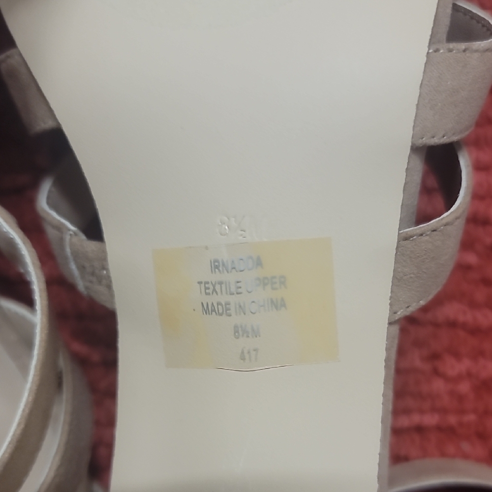 Indigo Women's Beige Strappy Heels - Picture 4 of 4